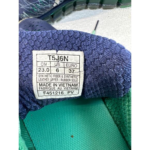 Asics Gel Quantum 360 Athletic Running Shoe Midnight/Silver women sz 6 - Picture 6 of 7